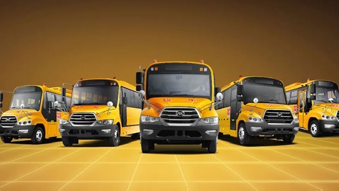 Школьные автобусы Ankai S6 готовы обслуживать школьников предстоящей осенью
