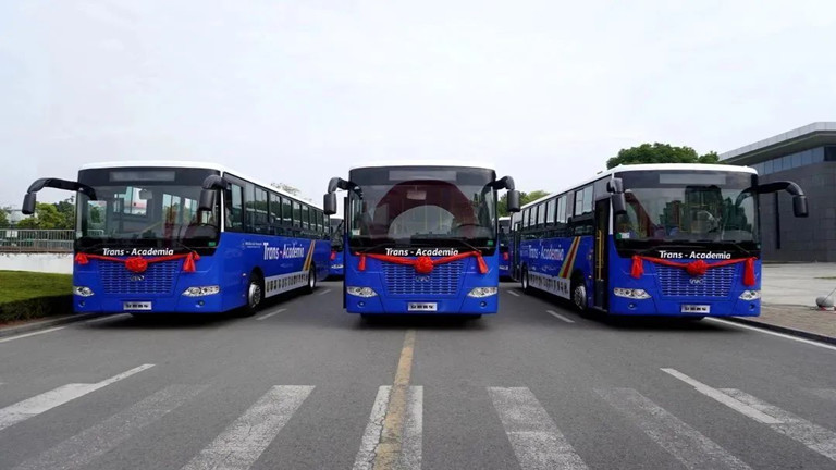 120 автобусов Ankai прибыли в Конго-Киншасу для работы