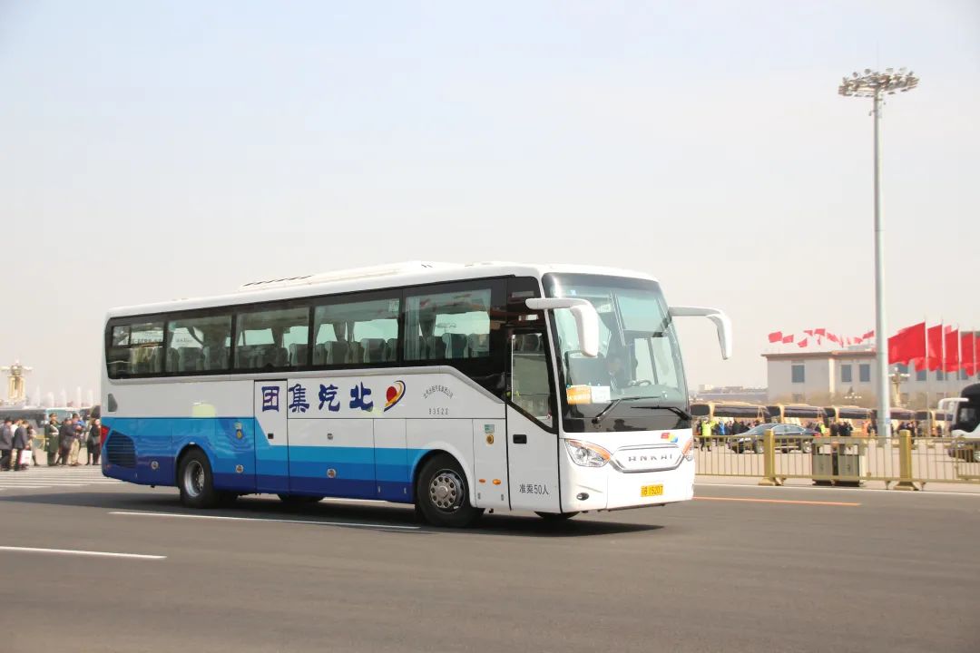 Автобусы Ankai снова назначены для обслуживания сессий NPC и CPPCC 2023 года