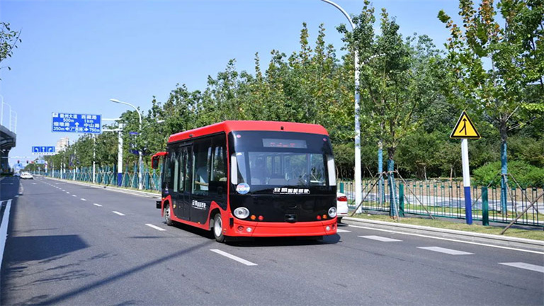 Автобус ankai помогает ускорить коммерциализацию беспилотного вождения
