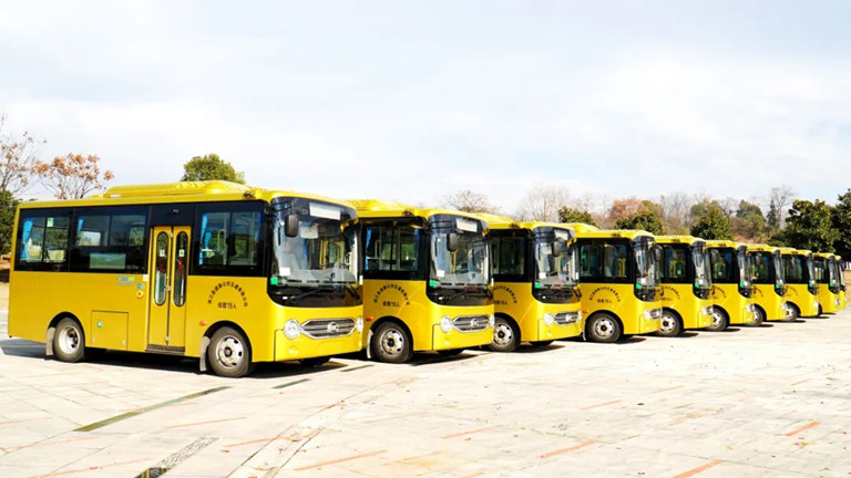 Электрический автобус Ankai G6, G7 помогает туристическому строительству