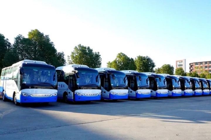 Электробусы Ankai A5 обеспечивают более экологичные и удобные транспортные услуги в Юнчжоу, провинция Хунань